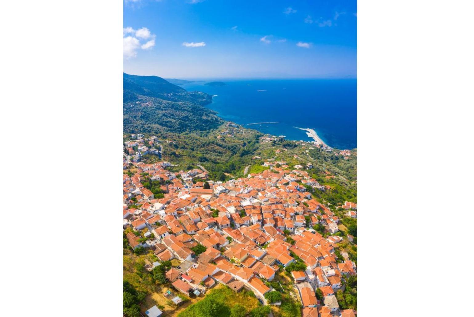 Villa Katerina Panormos  Exteriör bild