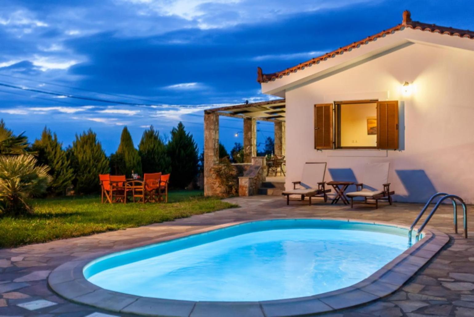 Villa Katerina Panormos  Exteriör bild