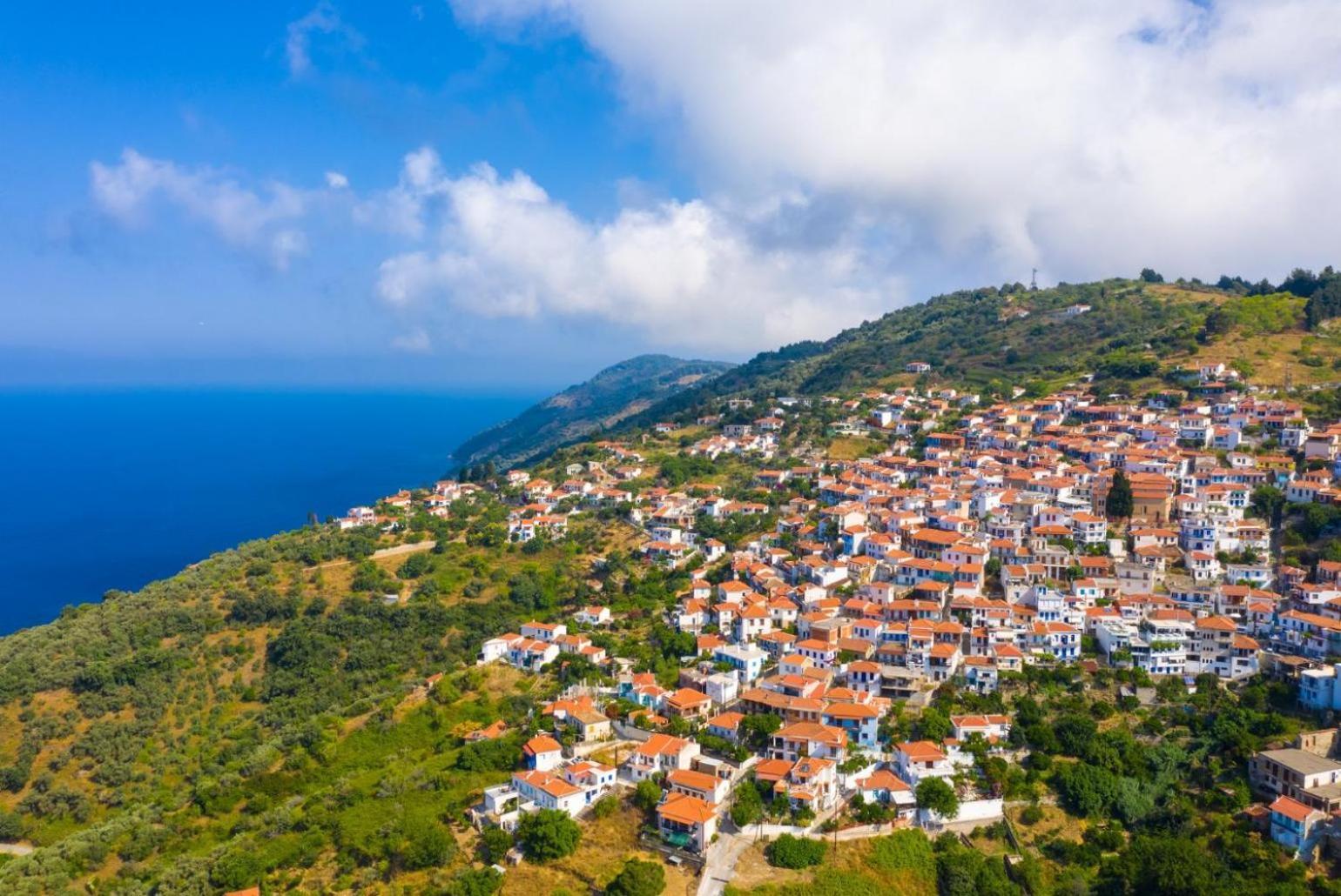 Villa Katerina Panormos  Exteriör bild