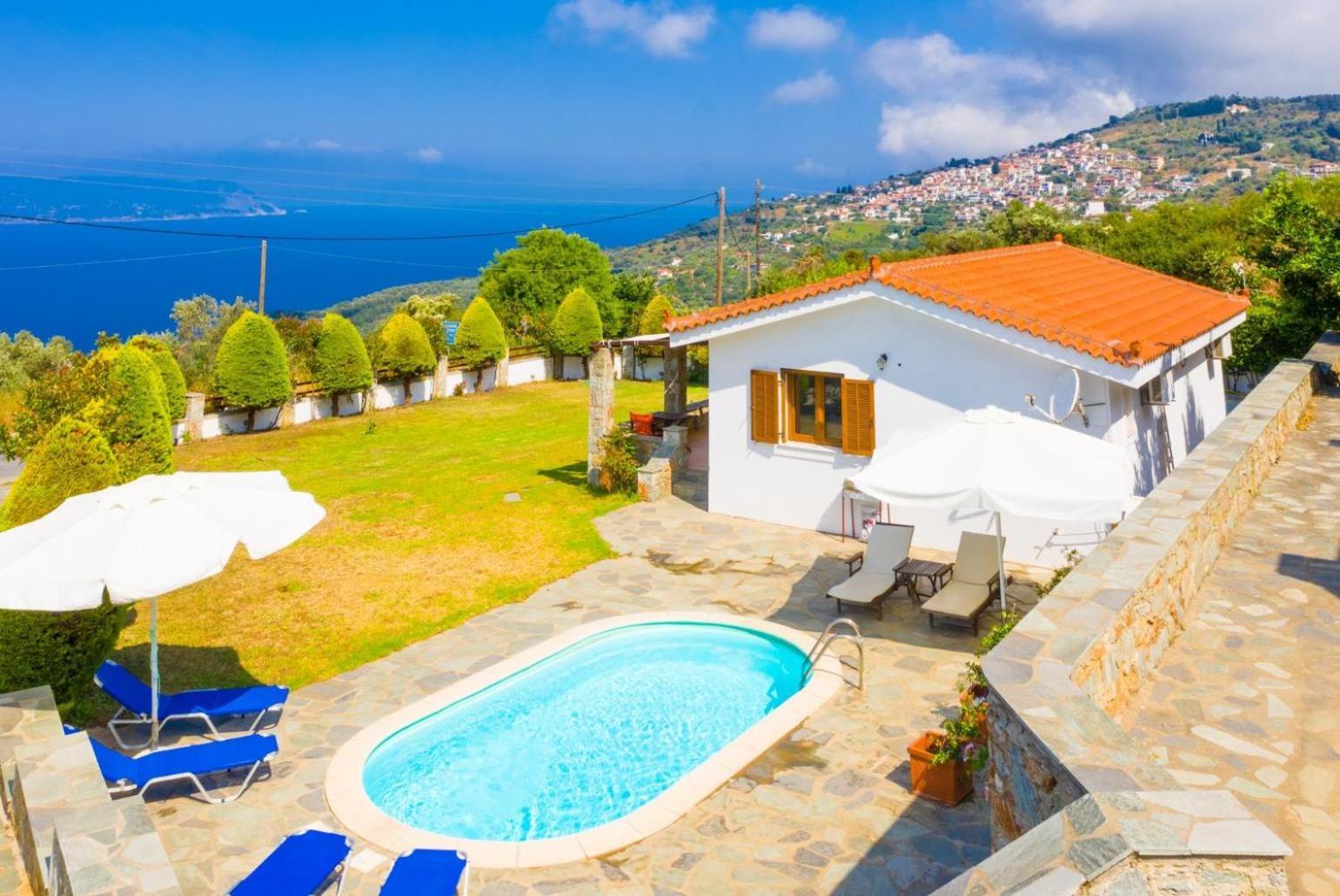 Villa Katerina Panormos  Exteriör bild